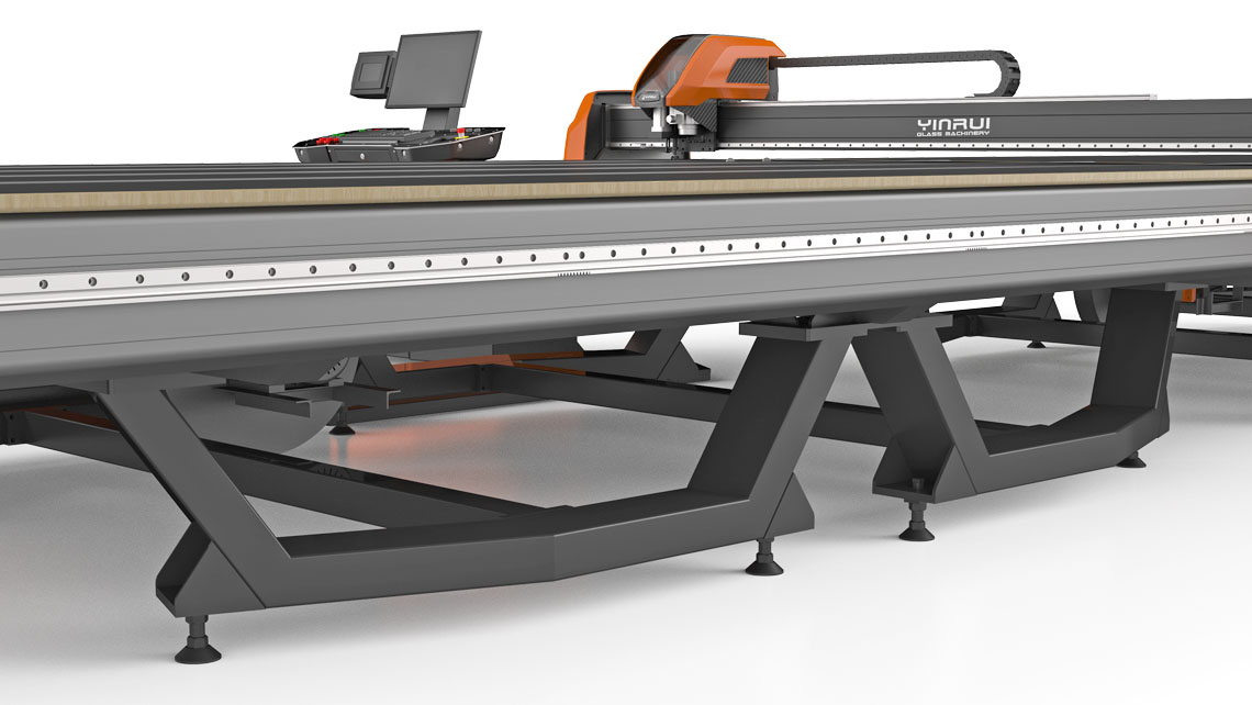 AMV Design Yinrui Antony macchina lavorazione e taglio vetro  glass Cutting machine